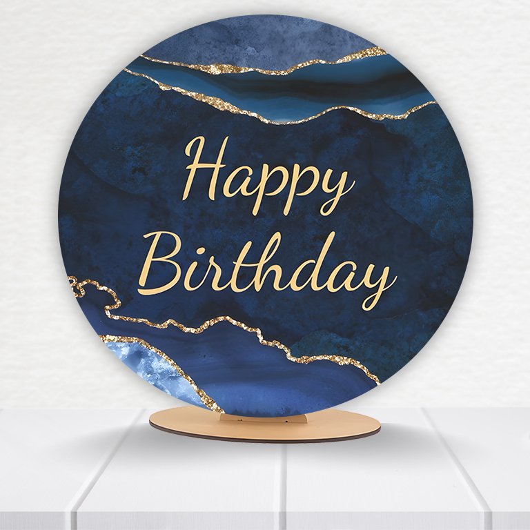 Painel Redondo Aniversário 50x50 - Imagem 15