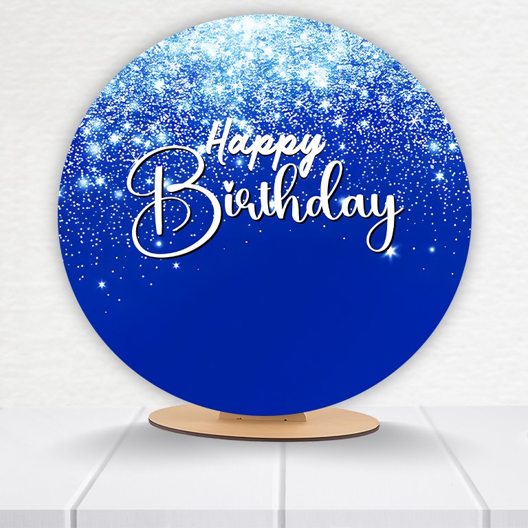 Painel Redondo Aniversário 50x50 - Imagem 16