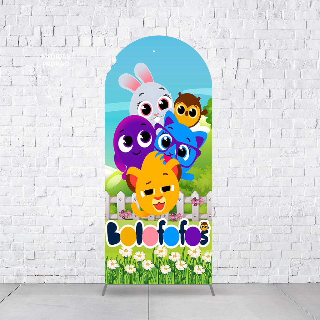 Painel Arco Romano Bolofofos - Imagem 3