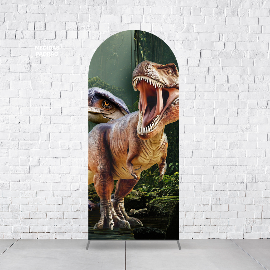 Painel Arco Romano Dinossauros