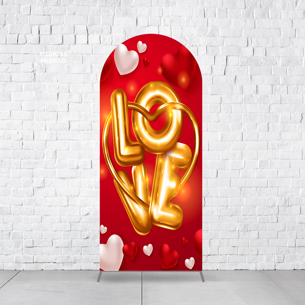 Painel Arco Romano Dia Dos Namorados