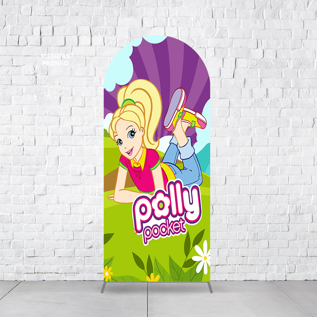 Painel Arco Romano polly Pocket