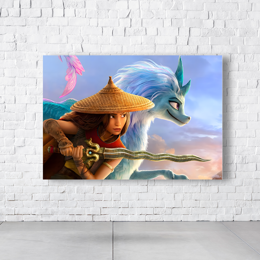 Painel Retangular Tema Raya Em Tecido Oxford 100% Poliéster