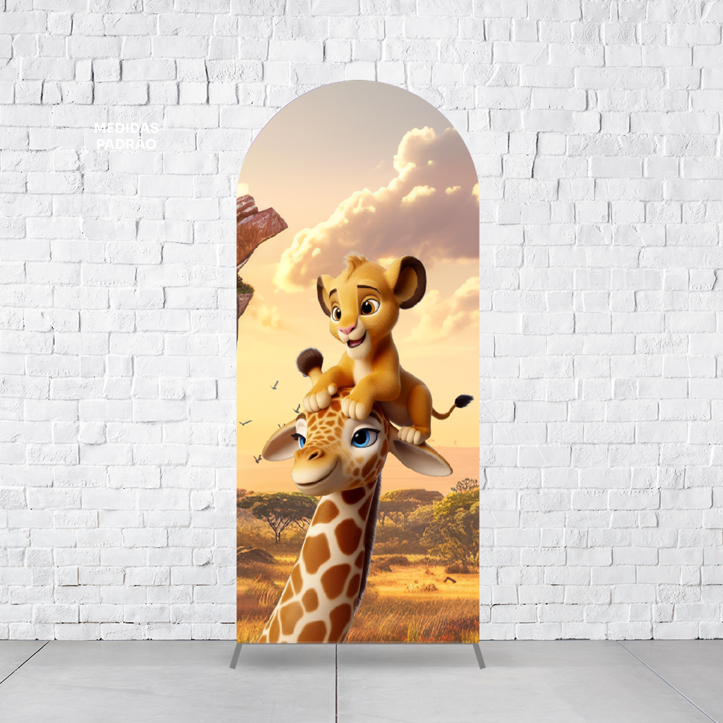 Painel Arco Romano Rei Leão