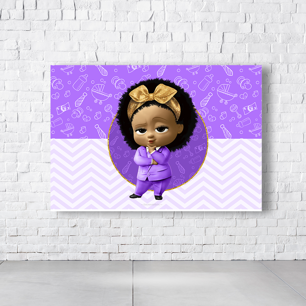 Painel Retangular Tema Poderoso ChefinhoEm Tecido Oxford 100% Poliéster - Imagem 1