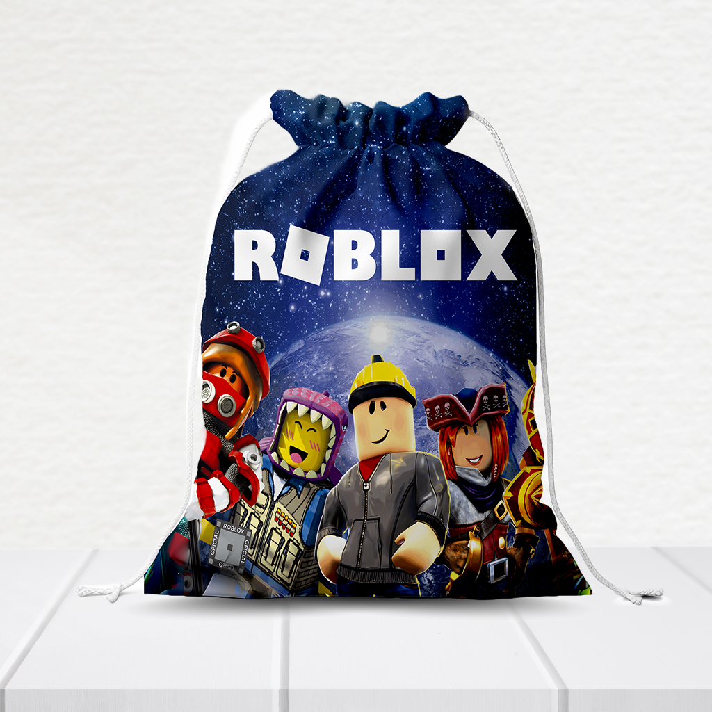 Sacolinha Personalizada Roblox 20Cm X 15Cm