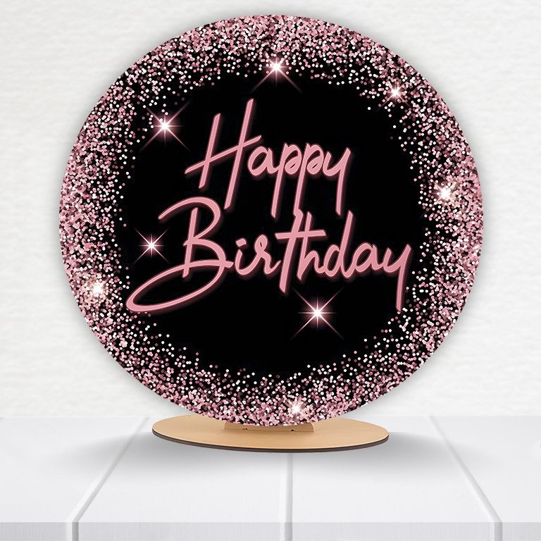 Painel Redondo Aniversário 50x50cm - Imagem 11