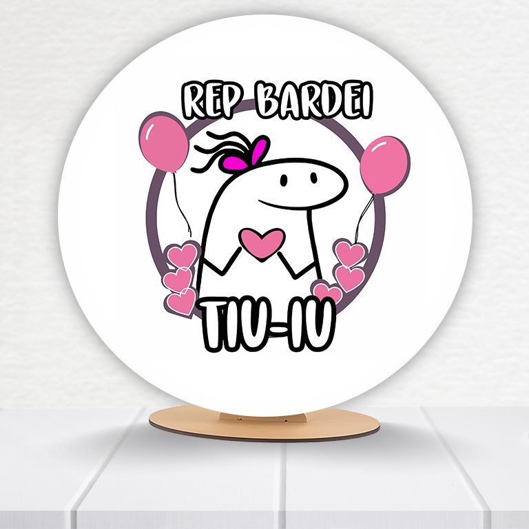 Painel Redondo Aniversário 50x50cm  PAINEL996 - Imagem 17