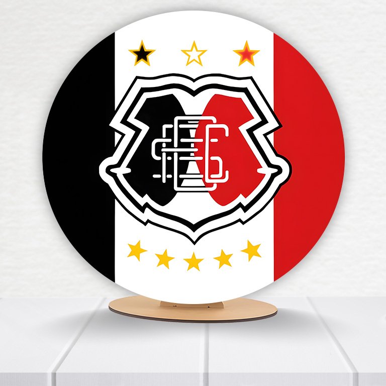 Painel Redondo Santa Cruz 50x50cm - Imagem 5