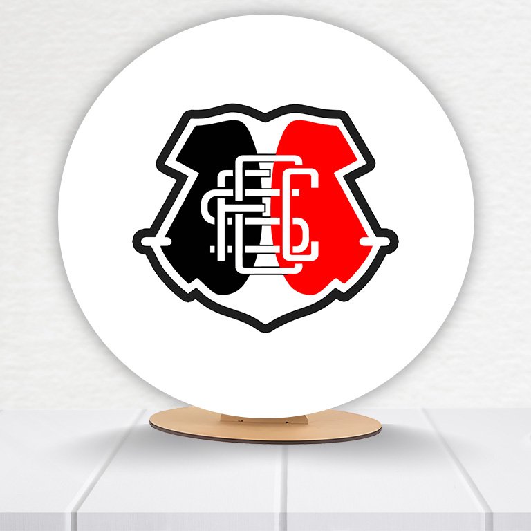 Painel Redondo Santa Cruz 50x50cm - Imagem 2