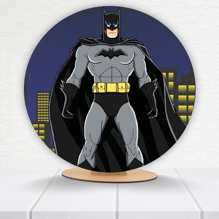 Painel Redondo Batman 50x50cm  PAINEL169 - Imagem 14