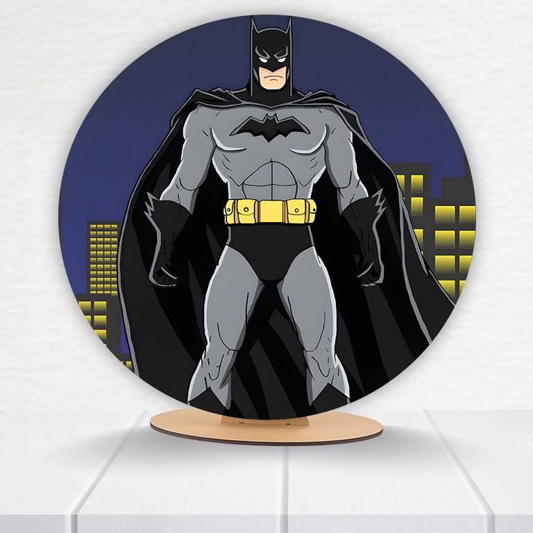 Painel Redondo Batman 50x50cm  PAINEL169 - Imagem 8