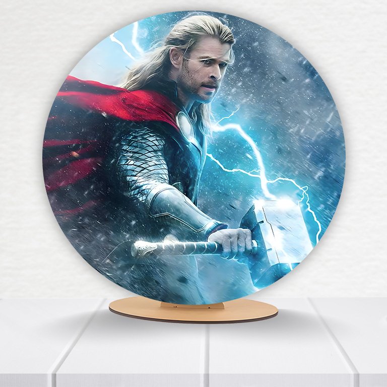 Painel Redondo Thor 50x50cm - Imagem 3
