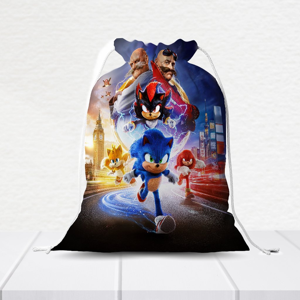 Sacolinha Personalizada Sonic 20Cm X 15Cm  SACOLI103