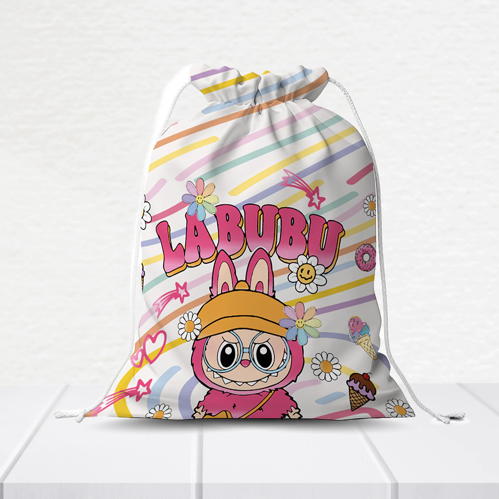 Sacolinha Personalizada Labubu 20Cm X 15Cm - Imagem 2