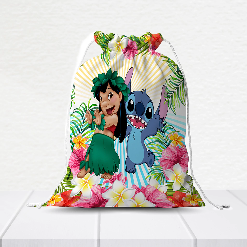 Sacolinha Personalizada Lilo & Stitch 20Cm X 15Cm  SACOLI297